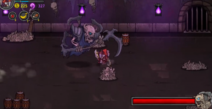 失落城堡死亡领主怎么打1