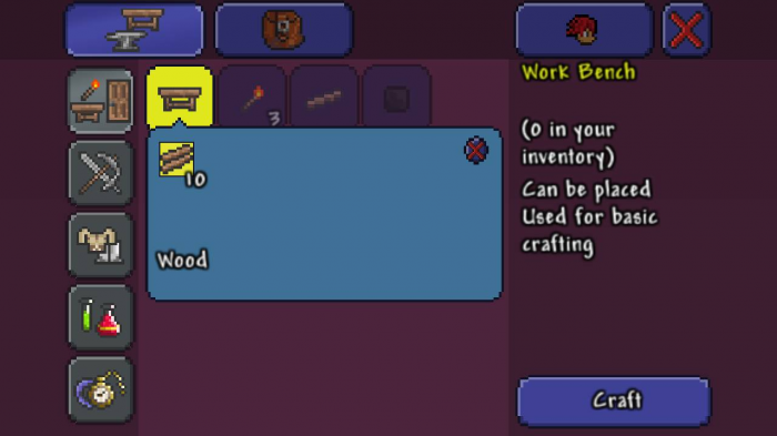 泰拉瑞亚都有什么工作台2