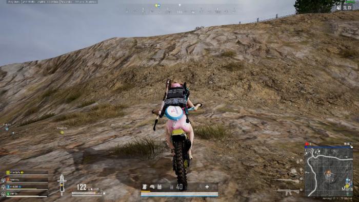 绝地求生摩托车怎么开2