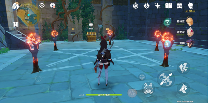 原神天遒火炬怎么点1