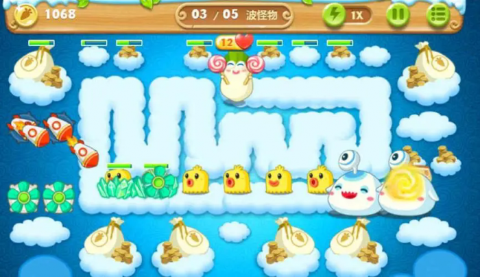 保卫萝卜2第13关怎么通关2