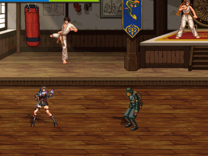 DNF女街霸重做技能演示8