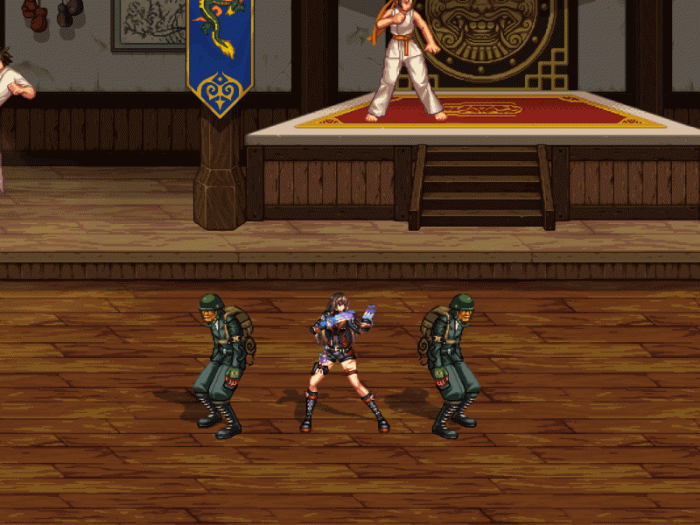 DNF女街霸重做技能演示9