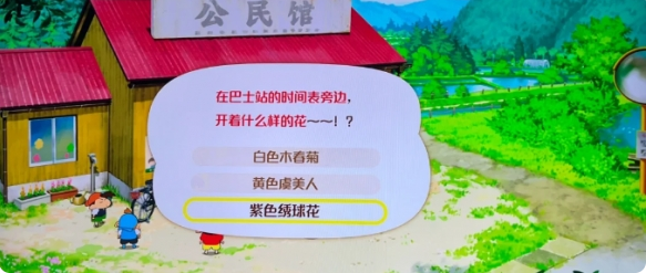 蜡笔小新煤炭镇的小白小花问题怎么回答2