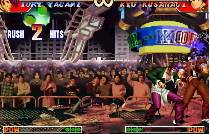 拳皇97怎么练手法的2