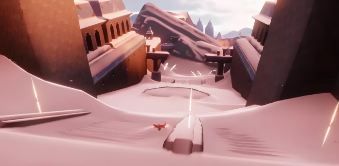 光遇霞谷冰洞怎么进去1