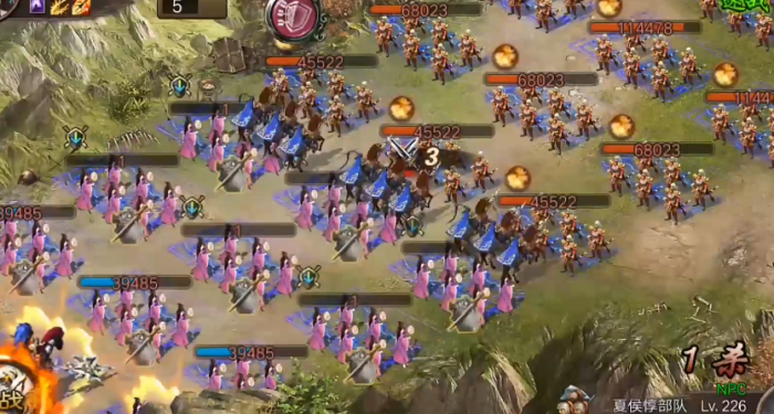 攻城掠地长板板夏侯惇怎么过2