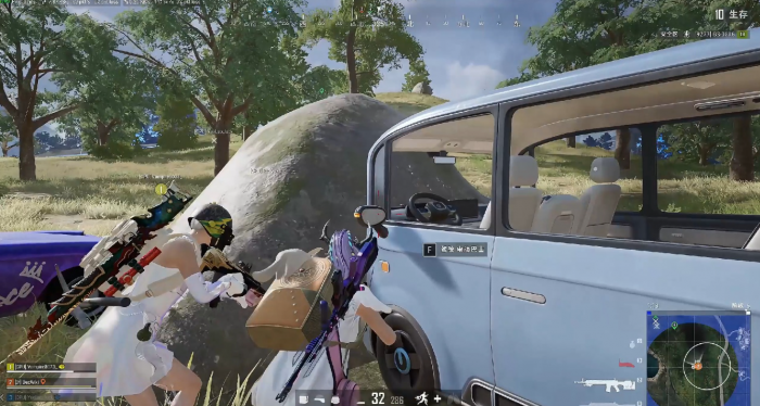 绝地求生中汽车如何换位3