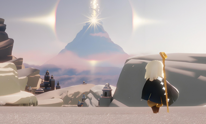 光遇中怎么到达教堂1