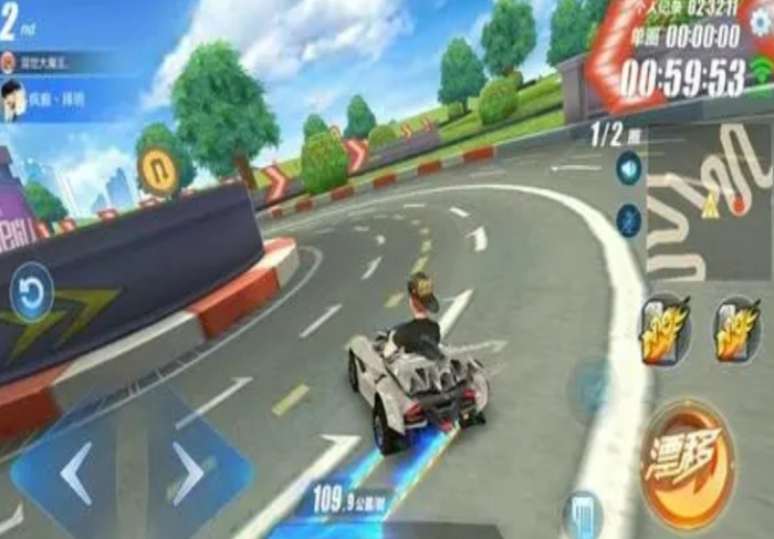 qq飞车腾空漂移怎么过1