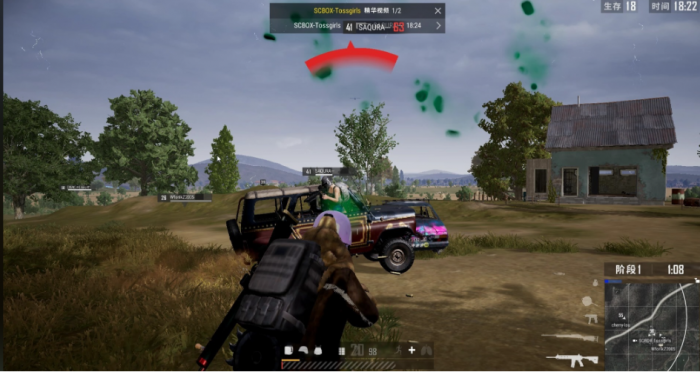 绝地求生5米之内怎么射击2