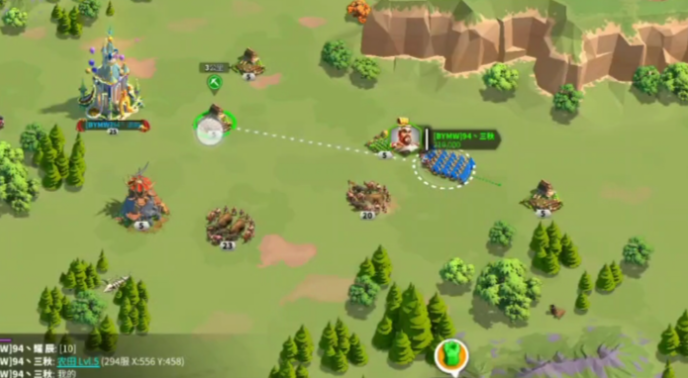 万国觉醒中部队如何短暂飞行1