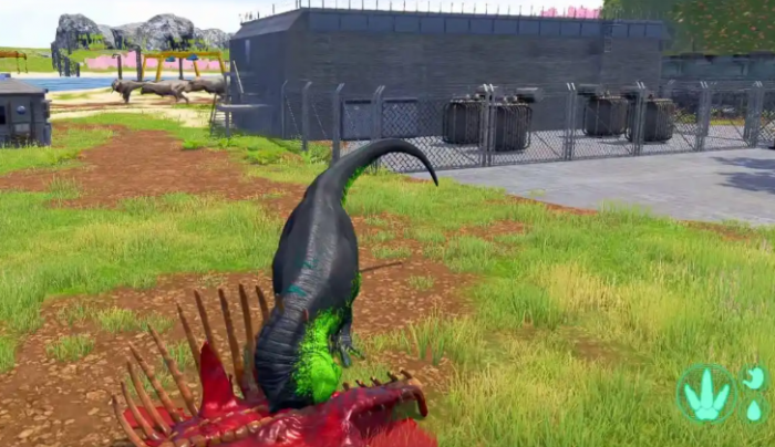 恐龙岛怎么吃肉的1