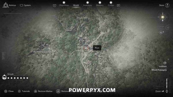 刺客信条影钥匙位置大全10