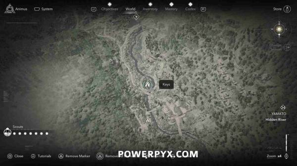 刺客信条影钥匙位置大全36