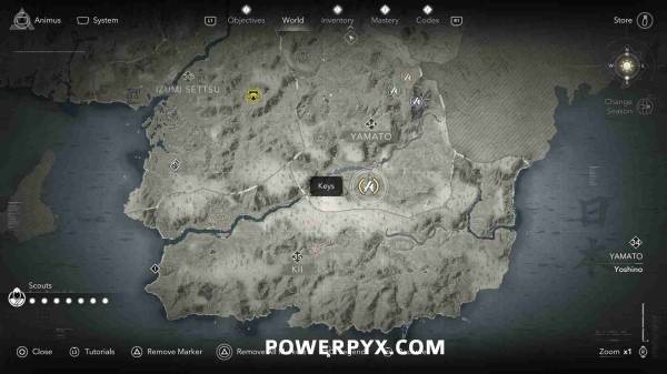 刺客信条影钥匙位置大全39