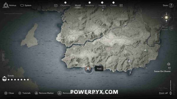 刺客信条影钥匙位置大全41