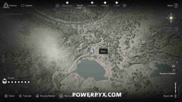 刺客信条影钥匙位置大全60