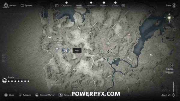 刺客信条影钥匙位置大全67