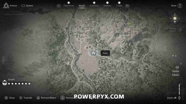 刺客信条影钥匙位置大全68