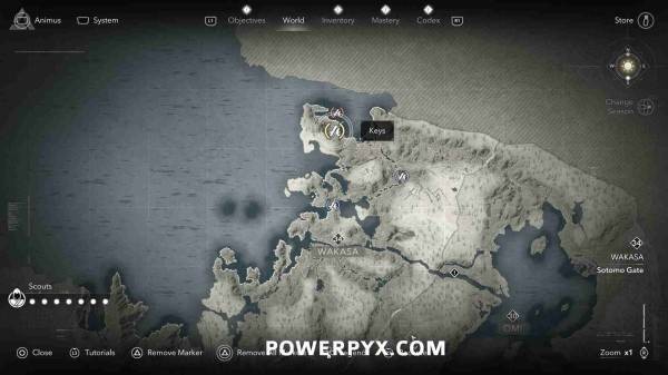 刺客信条影钥匙位置大全85