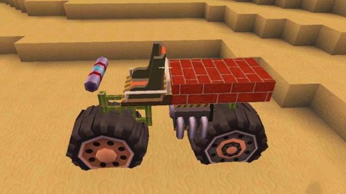 迷你世界怎么造汽车3