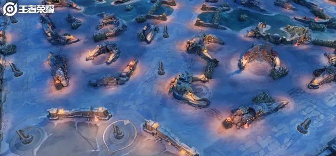 如何在王者荣耀中切换经典/冰雪地图1