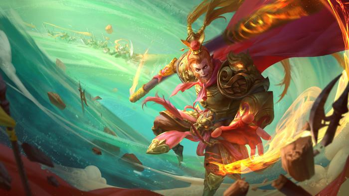 王者荣耀猴子连招教学2