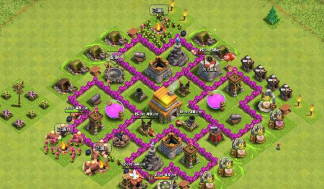 部落冲突建筑如何防御3