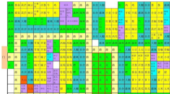 晴空农场物语布局图最佳攻略1