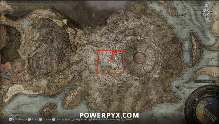 《艾尔登法环黄金树幽影》锯齿峰幽影树碎片位置介绍2