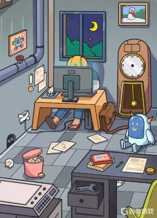 脑洞大侦探工人玩电脑怎么过?2