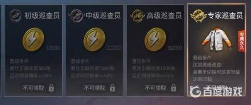 和平精英巡查员需要几个王牌印记?2