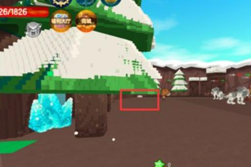 迷你世界如何找到冰山雪莲?2