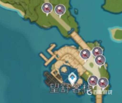 原神霓裳花地图位置在哪?2