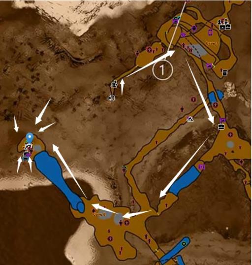 森林各个隐藏武器在哪里?13