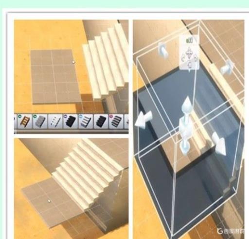 模拟人生4入户楼梯怎么做?4