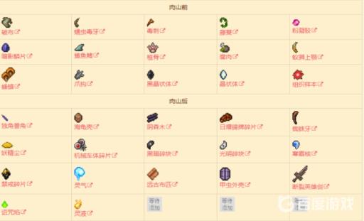 泰拉瑞亚物品有几种分类?12