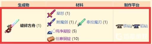 泰拉瑞亚破碎方舟怎么做?2