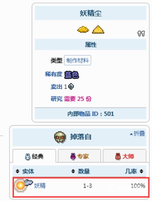 泰拉瑞亚妖精尘怎么刷?2