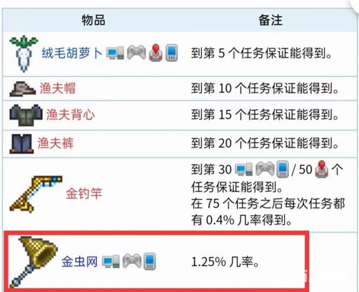 泰拉瑞亚金虫网怎么获得?2