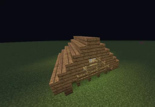 我的世界古风屋檐怎么做?7