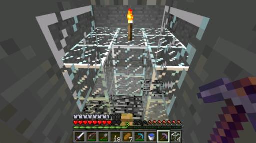 我的世界蜘蛛刷怪笼怎么做?11