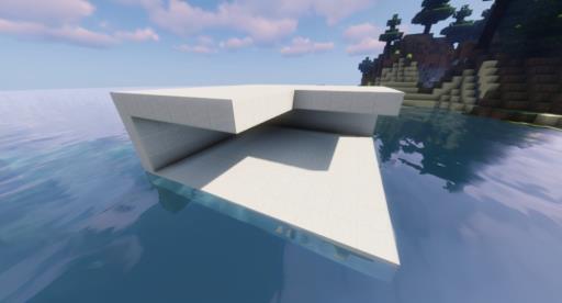 我的世界怎样造海上别墅?6