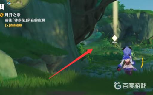 原神须弥的钵参花的山洞怎么进去?2