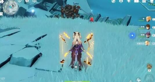 原神雪山山顶登顶攻略2