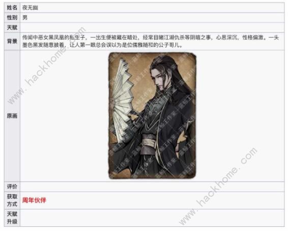 烟雨江湖夜无幽值得培养吗2