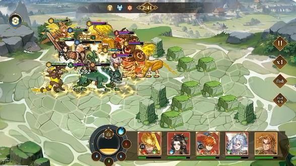 妖神记之巅峰对决雷霆召唤爆发流阵容推荐1