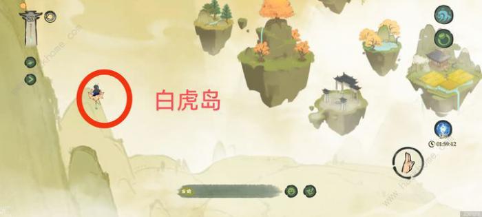 仙山小农圣兽遗迹分布图1