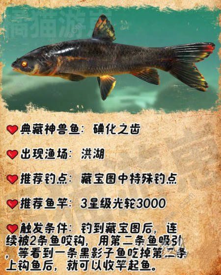 欢乐钓鱼大师典藏神兽鱼有哪些2